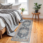 Washable Oriental Hallway Runner Rug - Image 3