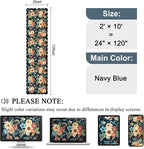 DUKINO 2x10 Runner Rug for Hallway, Washable Kitchen Rug - Image 2
