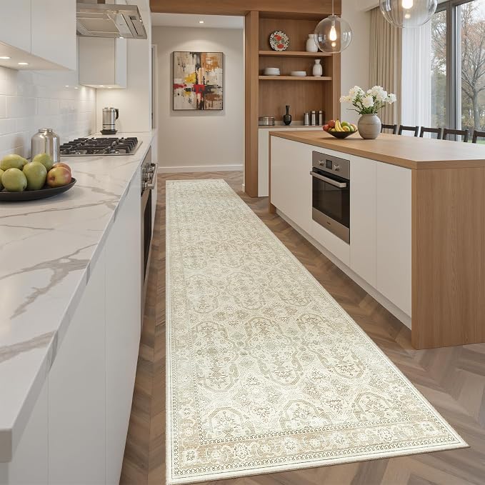 Soalmost Runner Rug 2x10 Washable Non-Slip Hallway Runner Rugs - Image 2