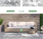 GENIMO Outdoor Rug 2.5' x 8' Waterproof - Image 2