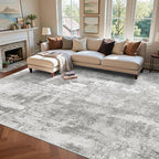 8x10 Ft Large Area Rugs for Living Room, Soft Non-Slip Washable Rugs Modern by Cuzwlovita