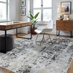 8x10 Area Rugs for Living Room Rug Washable: Abstract Large Rug for Dining Room - Image 3