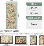 DUKINO 2x5 Runner Rug for Hallway, Washable Kitchen Floral Runner Rug - Image 2