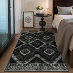 BESTSWEETIE Area Rug 3x4 Rug Machine Washable Non-Slip Low Pile Print Pattern - Image 6