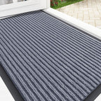 OLANLY Front Door Mat Indoor Outdoor Entrance, Waterproof Heavy Duty Doormat by OLANLY