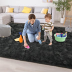 Chicrug Soft Area Rugs for Bedroom Living Room Plush Fluffy Rug 3x5 Feet - Image 6
