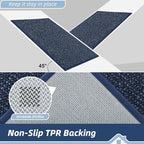 BEQHAUSE Kitchen Rugs 32"x48", Non-Slip Kitchen Mats - Image 4