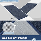 BEQHAUSE Kitchen Rugs 24"x36", Non-Slip Kitchen Mats - Image 4