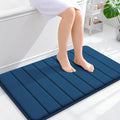 OLANLY Memory Foam Bath Mat 35x24, Super Soft Absorbent Bathroom Rugs, Quick Dry by OLANLY
