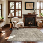 3x5 Washable Area Rugs for Entryway: Door Mat Indoor Entrance Throw Rug Stain - Image 2