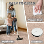 5x7 Area Rug for Living Room, Ultra Soft Fluffy Shag Rugs for Bedroom, Non-Slip - Image 4