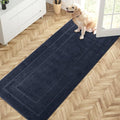 PURRUGS Dirt Trapping Door Mat 32" x 70", Non-Slip/Skid Machine Washable by PURRUGS