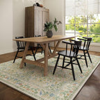 Washable Area Rugs for Living Room: 6x9 Bedroom Rug Stain Resistant Non Slip - Image 6