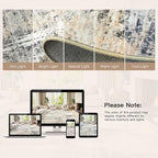 Lofus 10x14 Area Rug for Living Room, Neutral Modern Washable Carpet for - Image 8