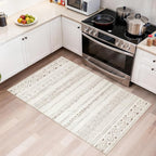 cotiled 3x5 Area Rugs Living Room Rug: Washable Boho Rugs - Image 3