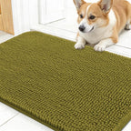 OLANLY Dog Door Mat for Muddy Paws 30x17, Absorbs Moisture and Dirt, Absorbent by OLANLY