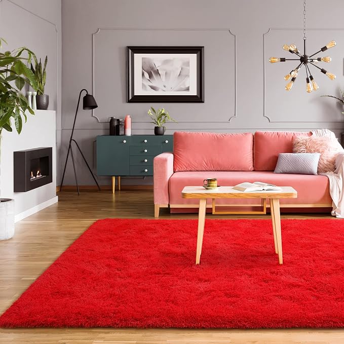 BENRON Soft Area Rugs for Living Room Bedroom Washable, Fluffy Rugs for Kids - Image 5