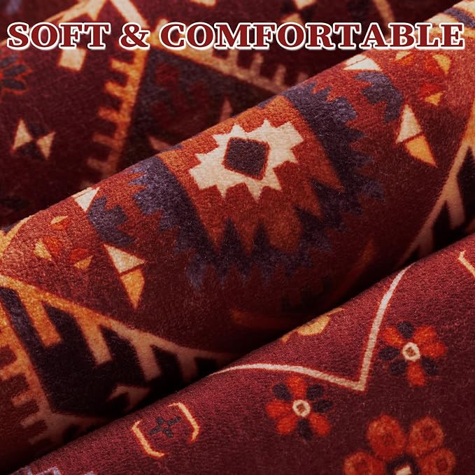 SERISSA Boho Rugs for Entryway, 2x3 Washable Non-Slip Rug Small Area Rug - Image 6