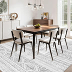 cotiled 10x14 Area Rugs Living Room Rug: Washable Boho Rugs - Image 8