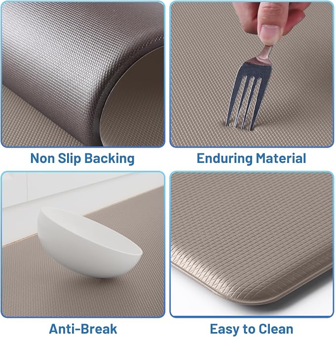 StepLively Kitchen Mat, Cushioned Kitchen Mats - Image 3