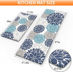StepLively Kitchen Mats for Floor, 0.47" Anti Fatigue Mats for Kitchen Floor - Image 2