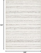 cotiled 10x12 Area Rugs Living Room Rug: Washable Boho Rugs - Image 2