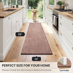PURRUGS Dirt Trapping Door Mat 24" x 59", Non-Slip Machine Washable Entryway Rug - Image 8