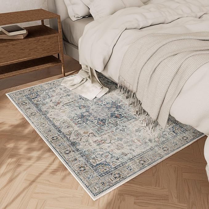 Machine Washable Throw Rugs for Entryway: Door Mat Indoor Entrance 2x3 Small - Image 3