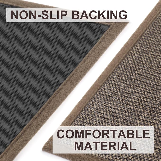 LEKEEPGO Door Mat 17"x29", Non Slip Door Mat Indoor Entrance, Rubber Backing - Image 3