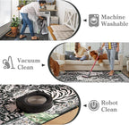 Moynesa Tiger 8x10 Area Rug, Washable Boho Rugs - Image 5