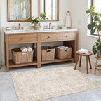 Rugxara 2x3 Door Mat Indoor Entrance, Washable Non Slip Kitchen Bathroom Rugs - Image 3
