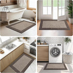 Washable Area Rug 48" x 48", Non Slip Kitchen Rug - Image 7
