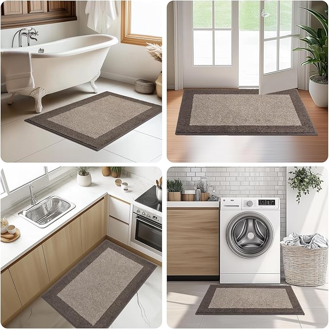 Washable Area Rug 34" x 60", Non Slip Kitchen Rug - Image 7