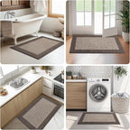 Machine Washable Kitchen Rug 24" x 36", Non Slip Kitchen Mat - Image 6