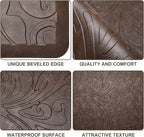 KMAT 2PCS Kitchen Mat Cushioned Anti-Fatigue Floor Mat, Waterproof Non-Slip - Image 5