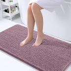 OLANLY Large Bathroom Rugs 40x24, Extra Soft Absorbent Chenille Bath Rugs by OLANLY