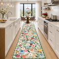Runner Rug for Entryway: 2.6x14 Kitchen Rugs Non Slip Washable Ultra-Thin Soft by PLHXFRSoftAreaRugs