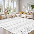 cotiled 10x14 Area Rugs Living Room Rug: Washable Boho Rugs by COTILED