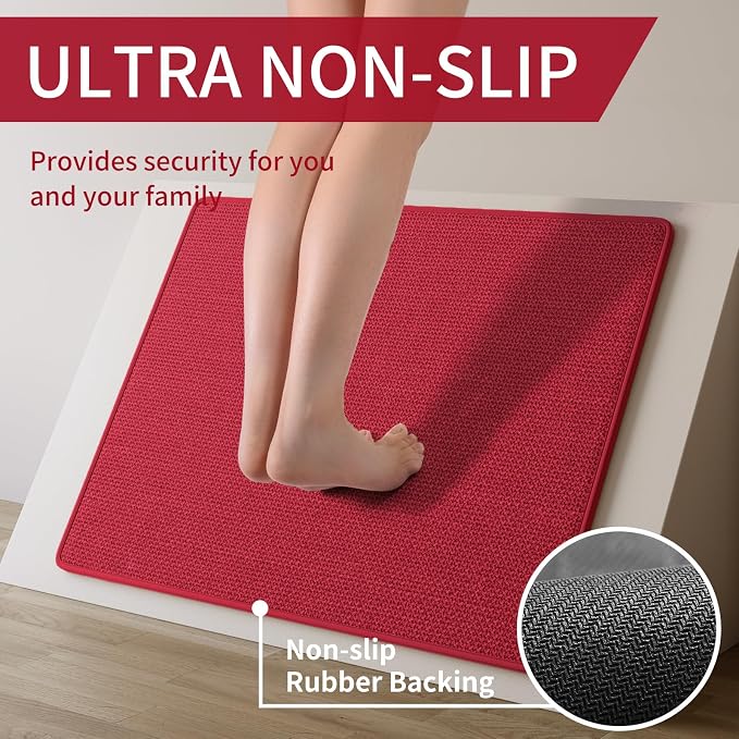 YDKGL Kitchen Mats for Floor, Super Absorbent Kitchen Rugs Non Slip Washable - Image 3