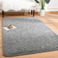 Andecor Soft Fluffy Bedroom Rugs, 3 x 5 Feet Indoor Shaggy Plush Area Rug by Andecor