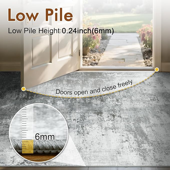 9x12 Ft Extra Large Washable Area Rugs - Image 8