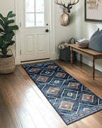 BESTSWEETIE Area Rug 2x8 Rug Machine Washable Non-Slip Low Pile Print Pattern - Image 2