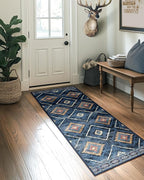 BESTSWEETIE Area Rug 2x10 Rug Machine Washable Non-Slip Low Pile Print Pattern - Image 8