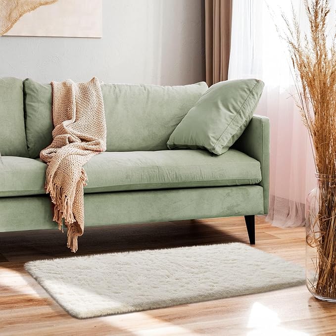 Ophanie Small Ivory Entryway Throw Rugs - Image 6