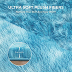 Litanika 6x9 Fluffy Shag Faux Fur Area Rug - Image 5