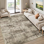 Lofus 5x7 Area Rug for Living Room, Neutral Modern Washable Carpet for Bedroom by Lofus