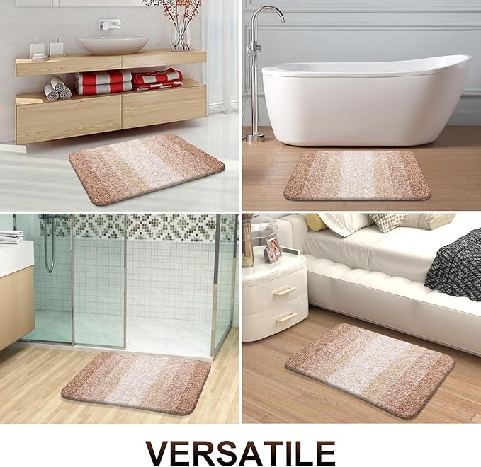 OLANLY Bathroom Runner Rugs Mat 47x17, Extra Soft Absorbent Microfiber Bath Rugs - Image 6