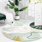 Lahome Green Round Area Rugs 5Ft - Image 3