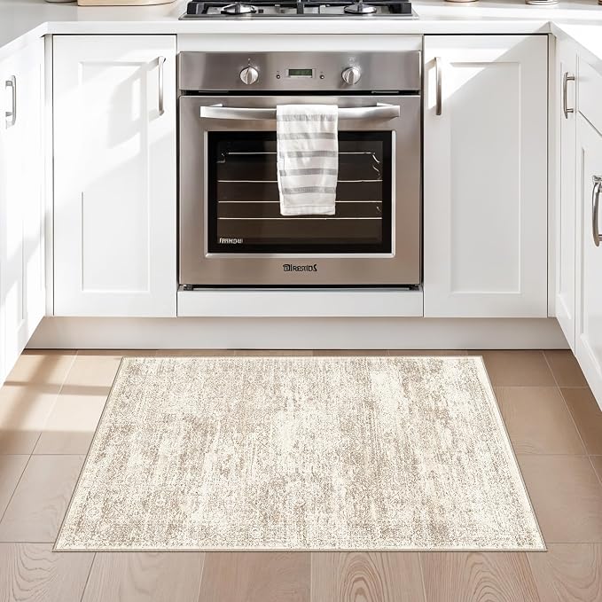 2x3 Feet Washable Entryway Rug, Non-Slip Small Kitchen Throw Mat - Image 9