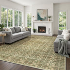 DCX 9x12 Neutral Rug, Kid & Pet Friendly by DCXWashableRug